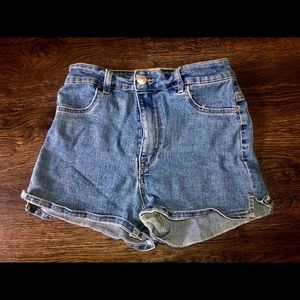 cutest jean shorts!